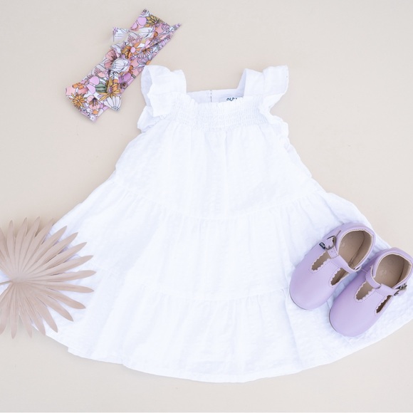 Riley T-Straps - Scalloped - Lavender - Picture 9 of 13